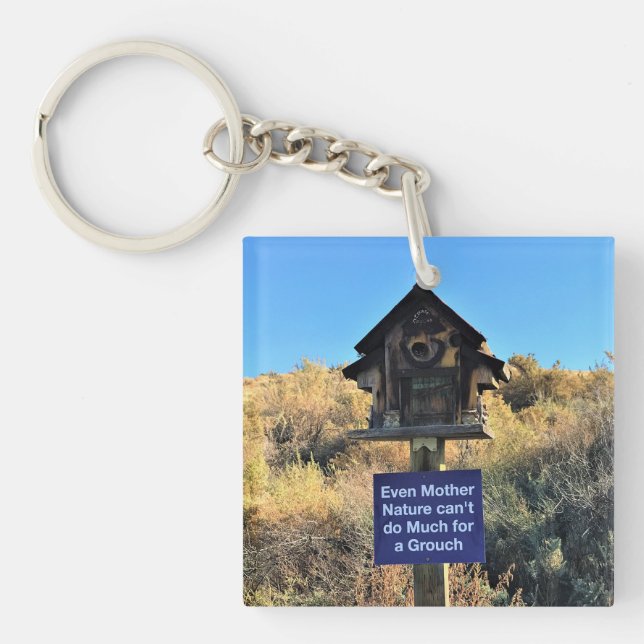 Porte-clefs Mère Nature, Humour Grouch (Devant)
