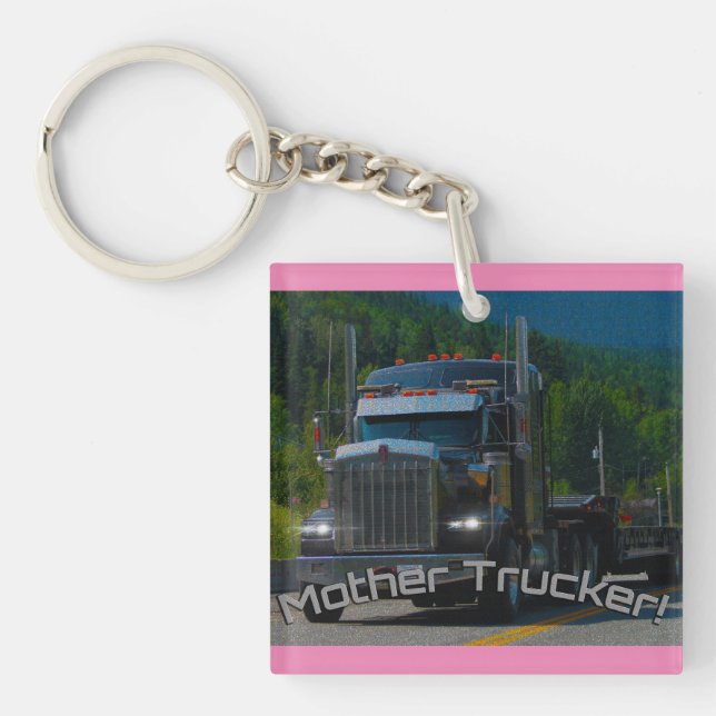 Porte-clefs Mère Trucker ! Série de pilotes féminins (Devant)