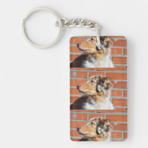 Porte-clefs Merle rouge MAS