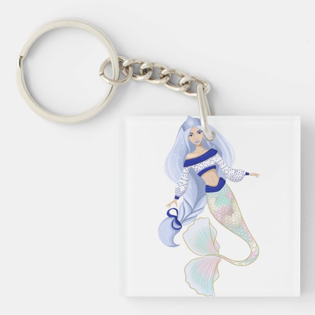 Porte-clefs Mermaid Snow Maiden  (Devant)