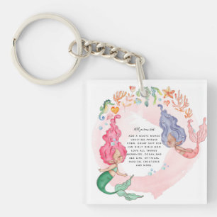 Porte-clefs MERMAIDS Personnalisé