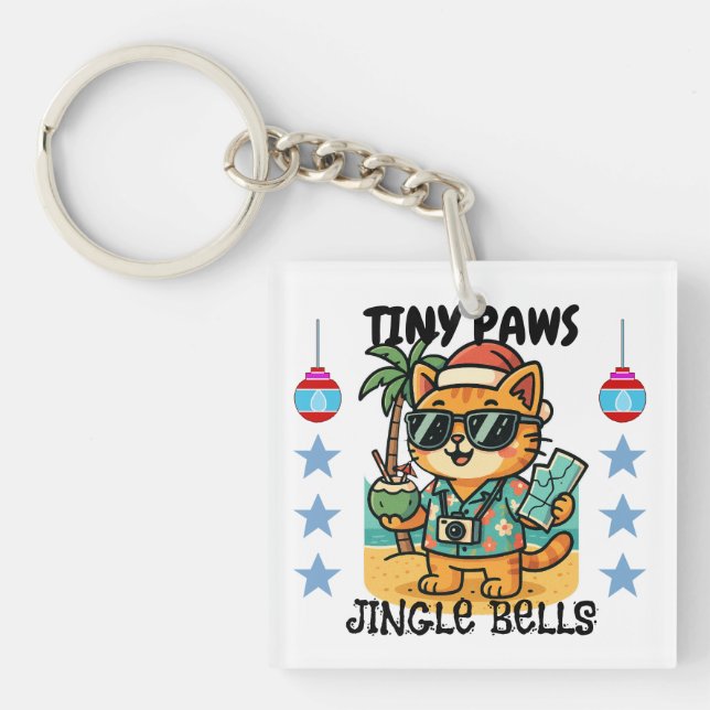 Porte-clefs Merry Christmas (Devant)