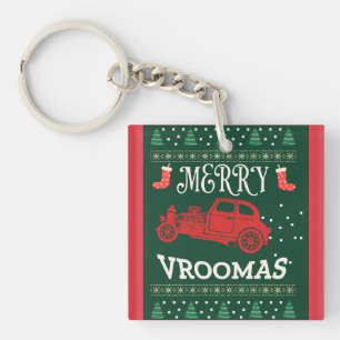PORTE-CLEFS MERRY VROOMAS - CHRISTMAS UGLY SWEATER