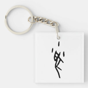 Porte-clefs Merveilleux Zodiac-Rat chinois #001-