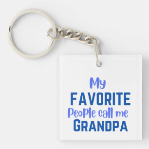 Porte-clefs Mes gens favoris m'appellent grand-père
