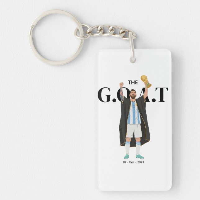 Porte-clefs Messi champion du Monde  (Devant)