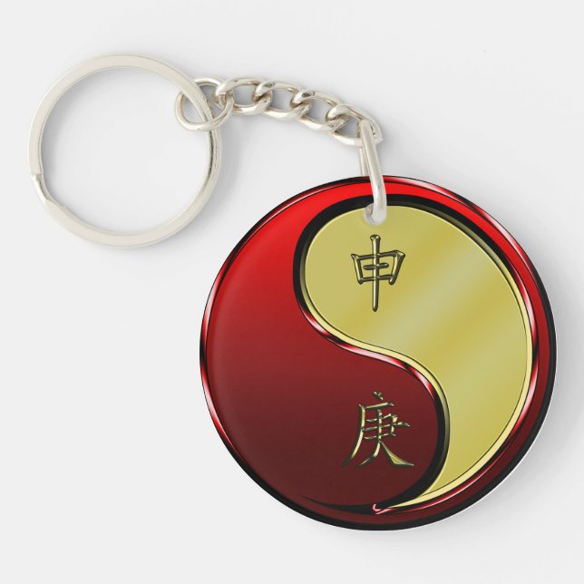 Porte-clefs Metal Monkey (Devant)