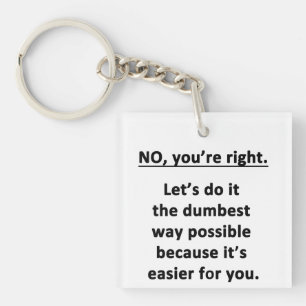 Porte-clefs Méthode douteuse