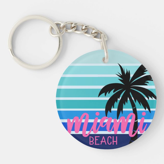 Porte-clefs Miami Beach (Devant)