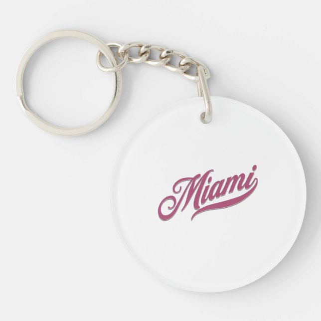 Porte-clefs Miami Floride (Devant)