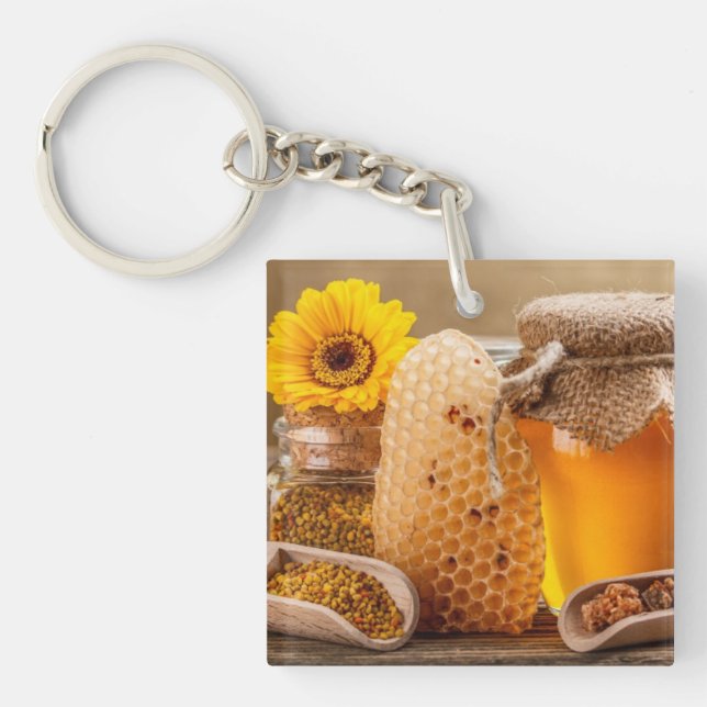 Porte-clefs Miel (Devant)