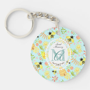 Porte-clefs Miel Bee Blue