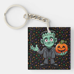 Porte-clefs Mignon, monstre du dessin animé Frankenstein
