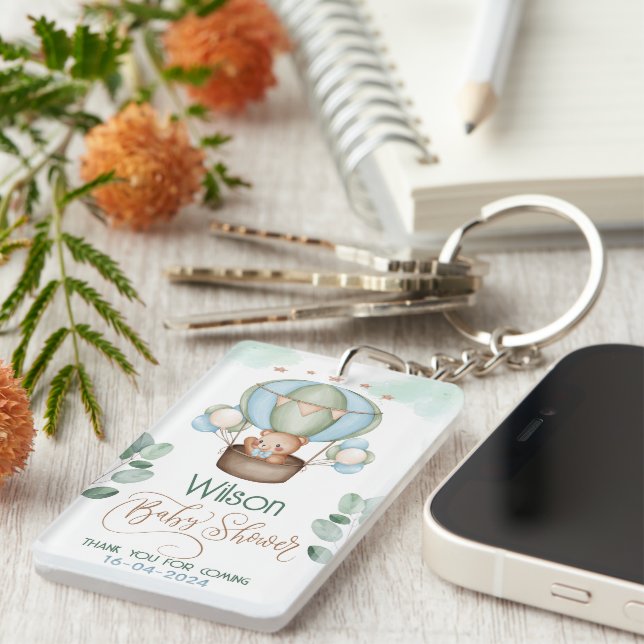 Porte-clefs mignon on peut faire mieux attendre baby shower in (Devant droit)