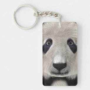 Porte-clefs Mignon Ours Panda Kawaii Amoureux des Animaux Cade