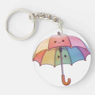 Porte-clefs Mignon parapluie Kawaii T-shirt pour femmes