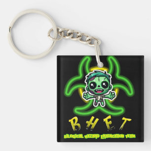 Porte-clefs Mignonne, drôle de zombie