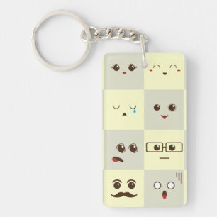 Porte-clefs Mignonne face