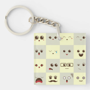 Porte-clefs Mignonne face