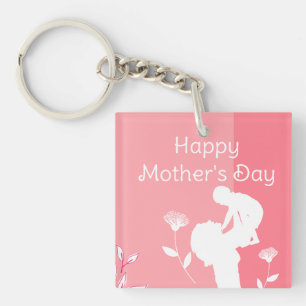 Porte-clefs Mignonne Première Fête des Mères