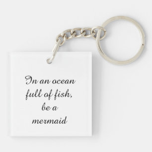 Porte-clefs Mignonne sirène avec Porte - clé Seahors
