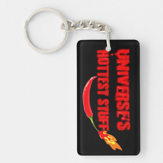 Porte-clefs Mikitiez chaud épicé feu rouge froid (Devant)