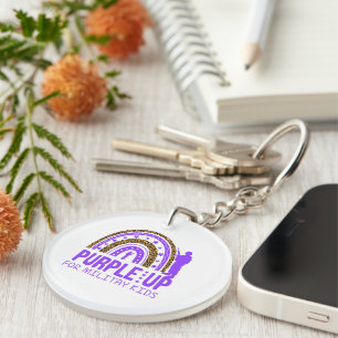 Porte-clefs Militaire personnalisé - Violet Up Militaire Enfan