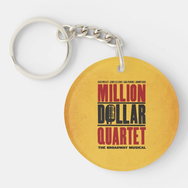 Porte-clefs Million de logo de quartet du dollar (Devant)