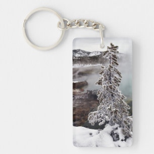 Porte-clefs Milou Yellowstone