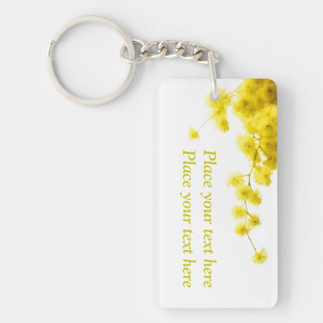 Porte-clefs Mimosa (Devant)