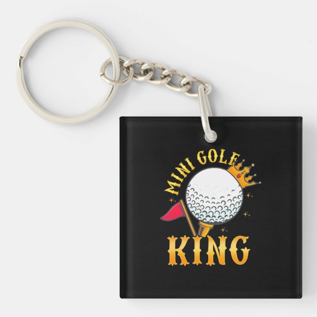 Porte-clefs Mini Golf King (Devant)