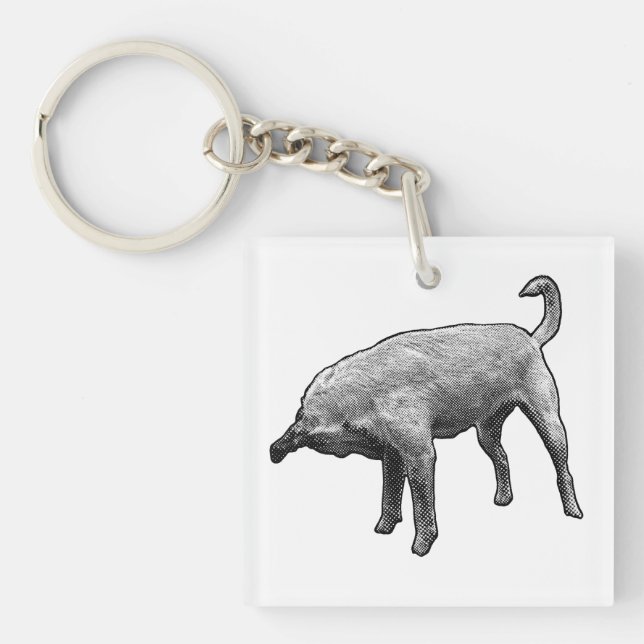Porte-clefs Mini Terrier Turnabout (Devant)