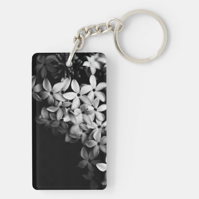 Porte-clefs Miniflures noir et blanc (Dos)