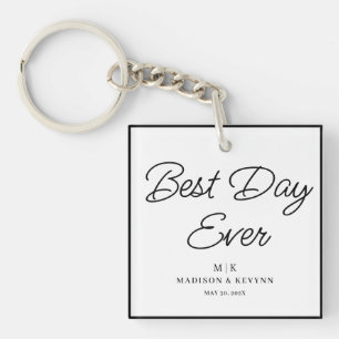 Porte-clefs Minimal et chic MARIAGE