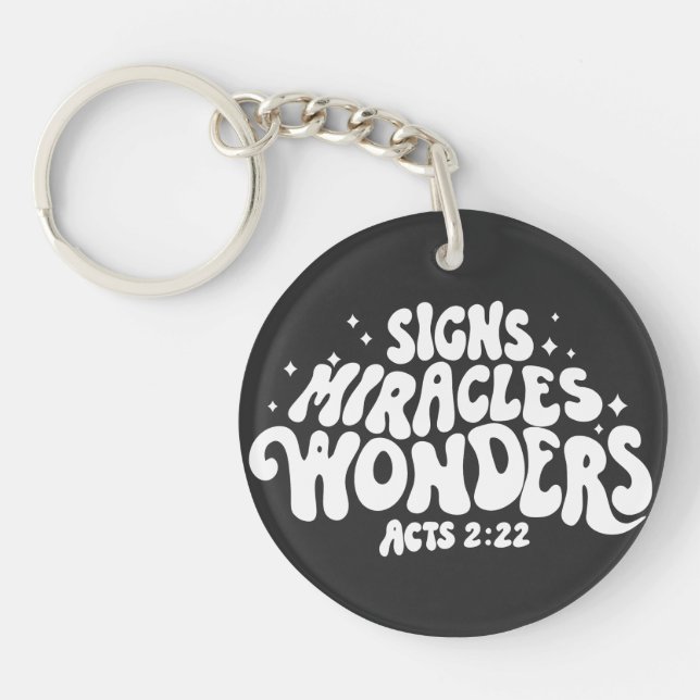 Porte-clefs Miracle (Devant)