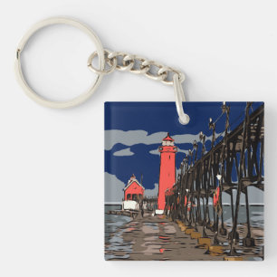 PORTE-CLEFS MIROIR