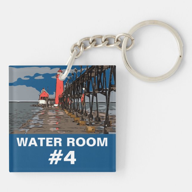 PORTE-CLEFS MIROIR (Dos)