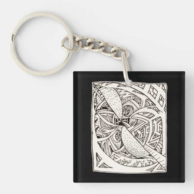 Porte-clefs Mis épissé (Devant)