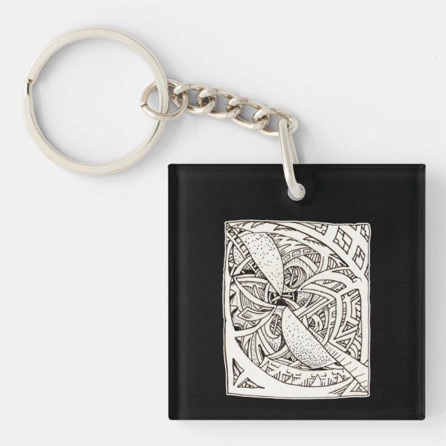 Porte-clefs Mis épissé (Devant)