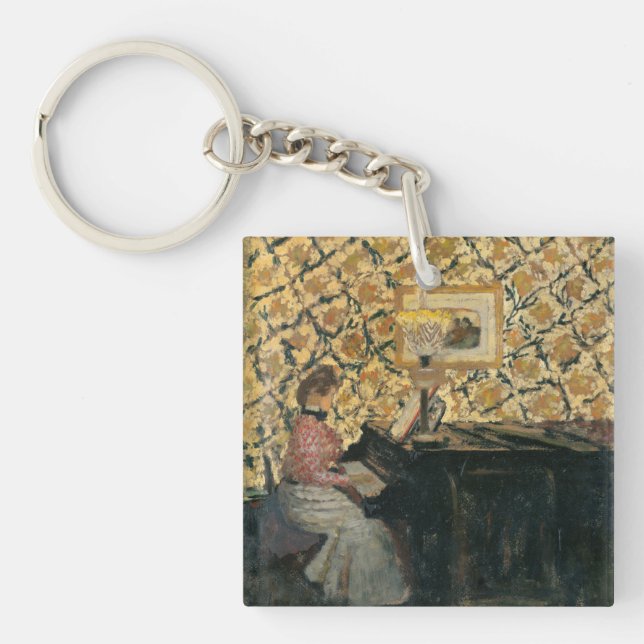 Porte-clefs Misia au piano (Devant)