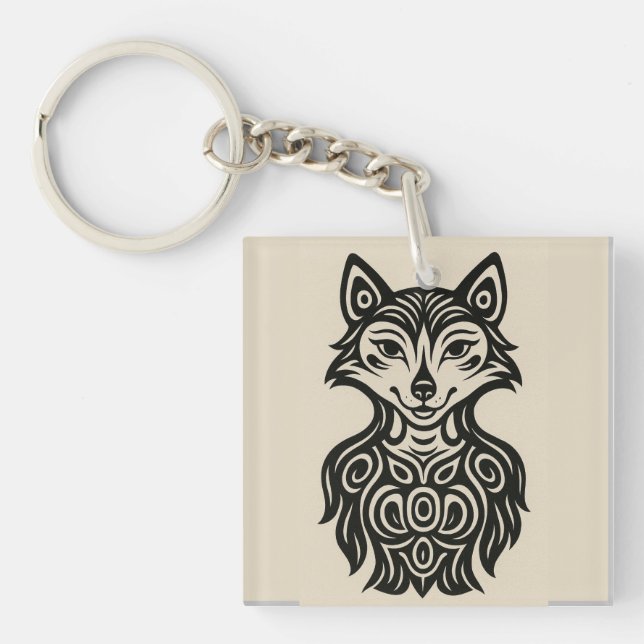 Porte-clefs Miss Furry (Devant)