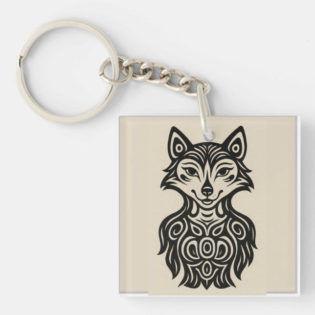Porte-clefs Miss Furry (Devant)