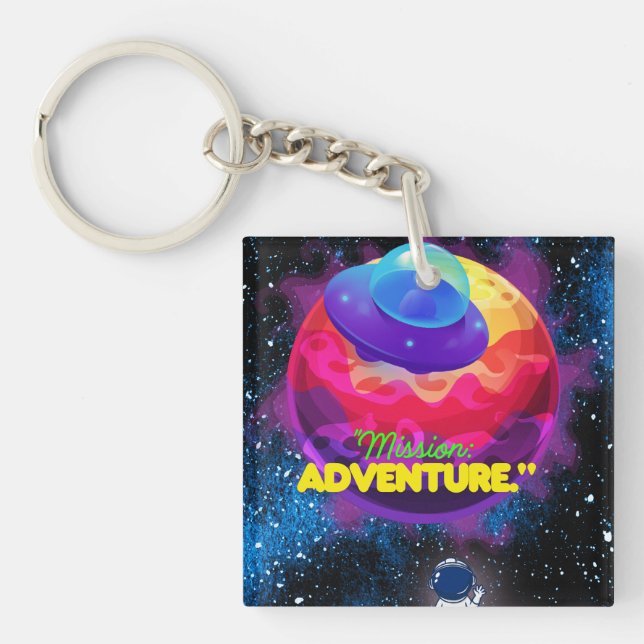 PORTE-CLEFS MISSION ET AVENTURE (Devant)