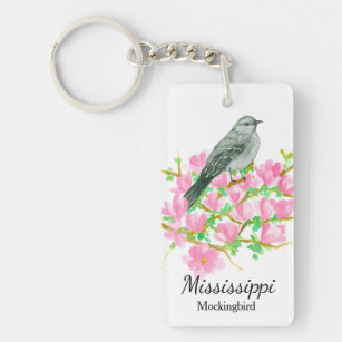 Porte-clefs Mississippi Mockingbird State Bird