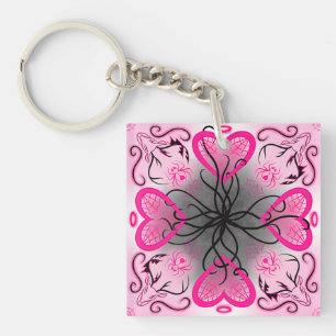 Porte-clefs "Mo Limn Twa" dit l'araignée au cerf