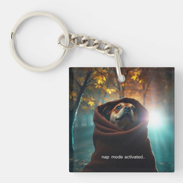 Porte-clefs mode de sieste activé (Devant)