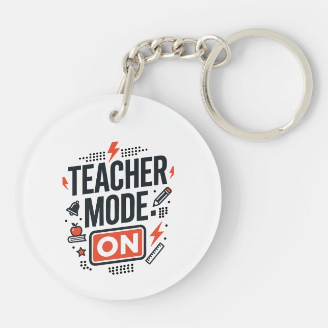 PORTE-CLEFS MODE ENSEIGNANT : ACTIVÉ (Dos)
