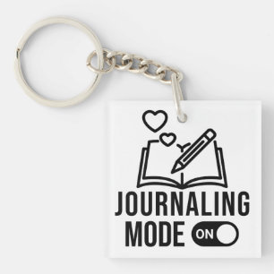 Porte-clefs Mode Journalisation Activé Journal Intime Écriture
