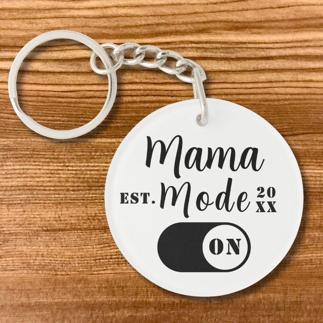 Porte-clefs Mode Maman ON Souvenir, Année d'Est Maman Personna (Créateur téléchargé)