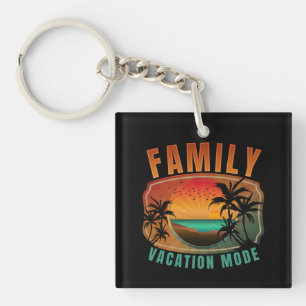 PORTE-CLEFS MODE VACANCES FAMILIALES